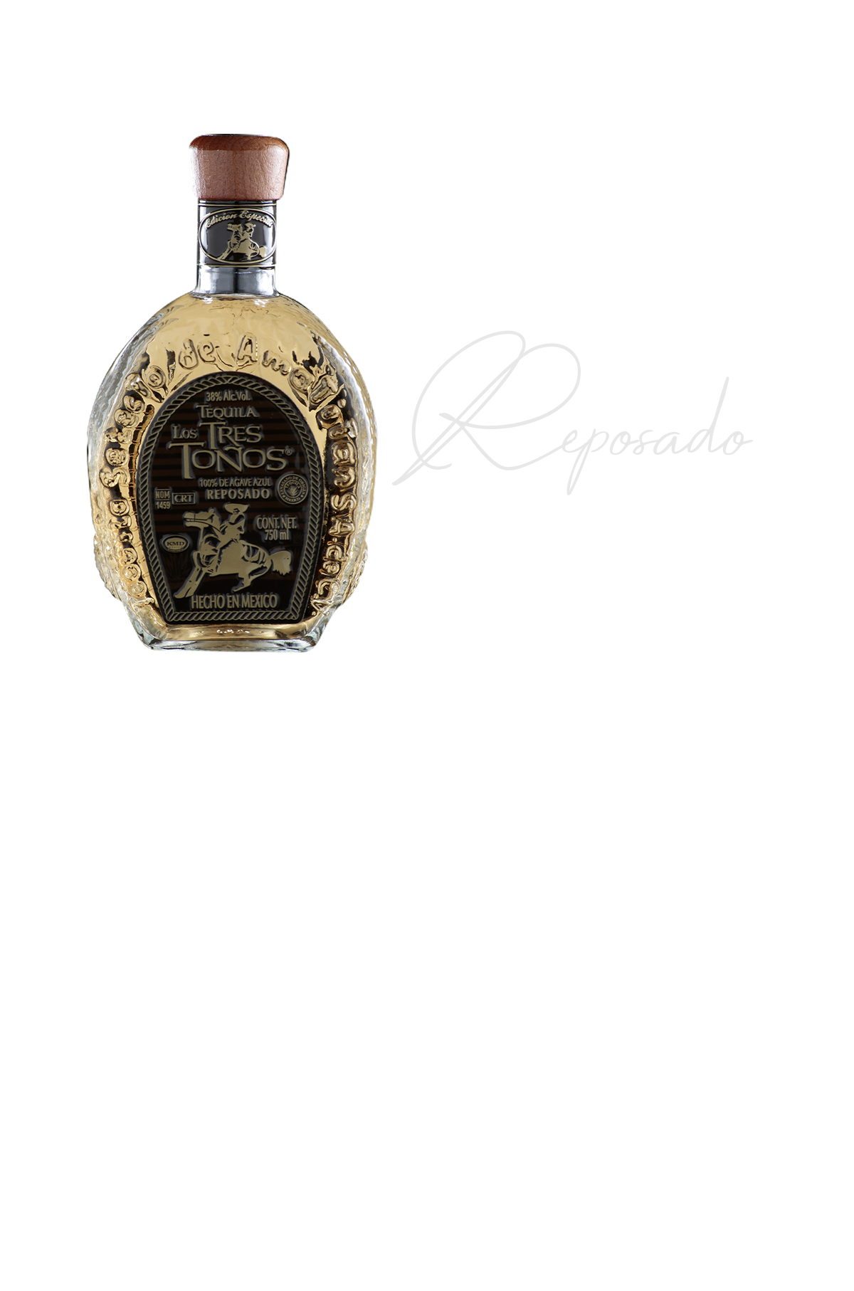 Tequila Reposado Los Tres Toños